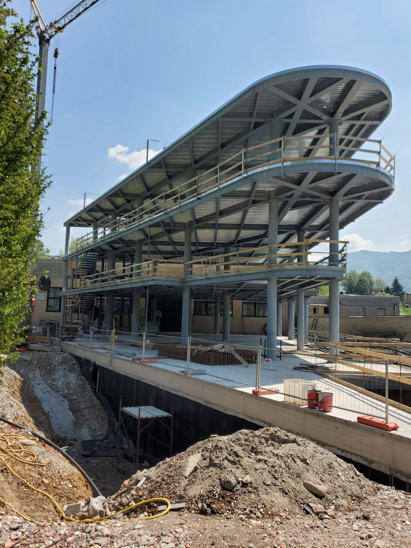 strutture portanti per edifici industriali