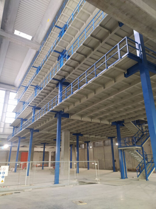 costruzione soppalchi e strutture metalliche