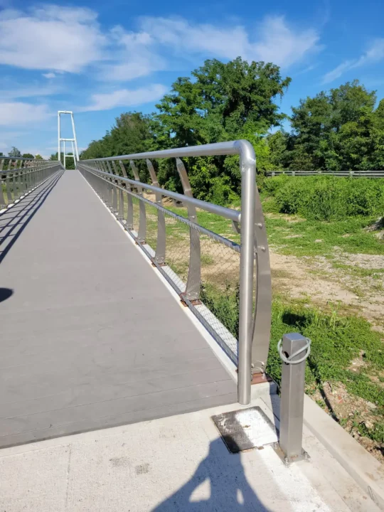 Passerella Ciclopedonale Parco Oglio Nord 12