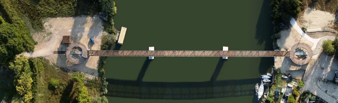 Costruzione Passerella Ciclopedonale Sul Fiume Arno 21
