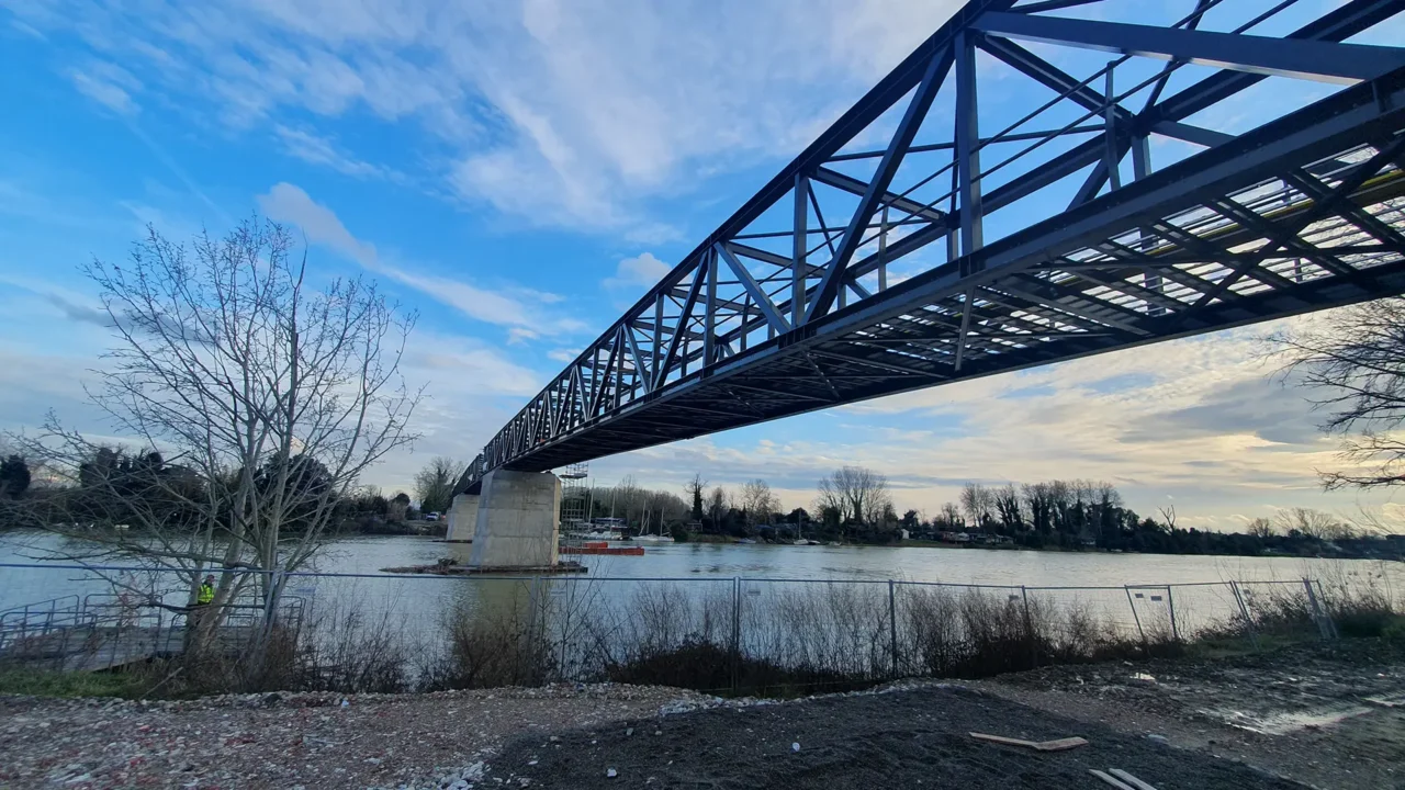 Costruzione Passerella Ciclopedonale Sul Fiume Arno 32