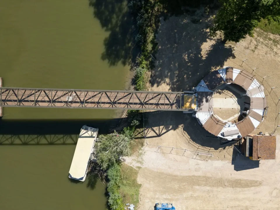 Costruzione Passerella Ciclopedonale Sul Fiume Arno 37
