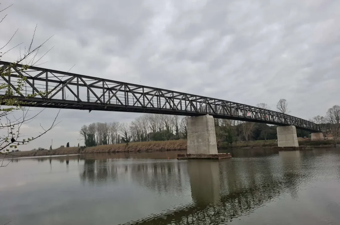 Costruzione Passerella Ciclopedonale Sul Fiume Arno 4