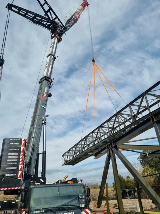 Costruzione Passerella Ciclopedonale Sul Fiume Arno 6