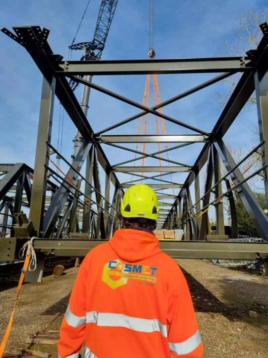Costruzione Passerella Ciclopedonale Sul Fiume Arno 8