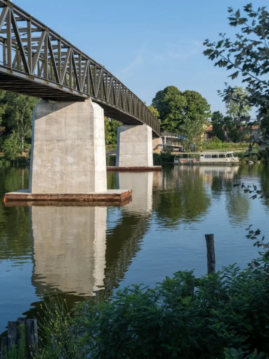 Costruzione Passerella Ciclopedonale Sul Fiume Arno 9